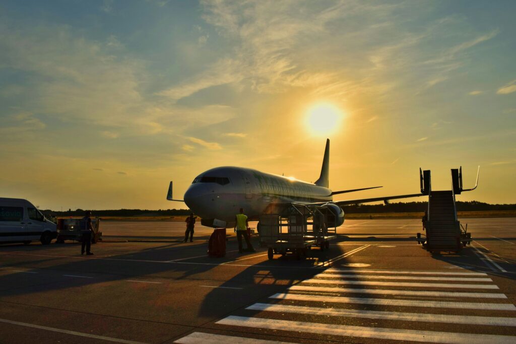 se puede llevar comida en el avión