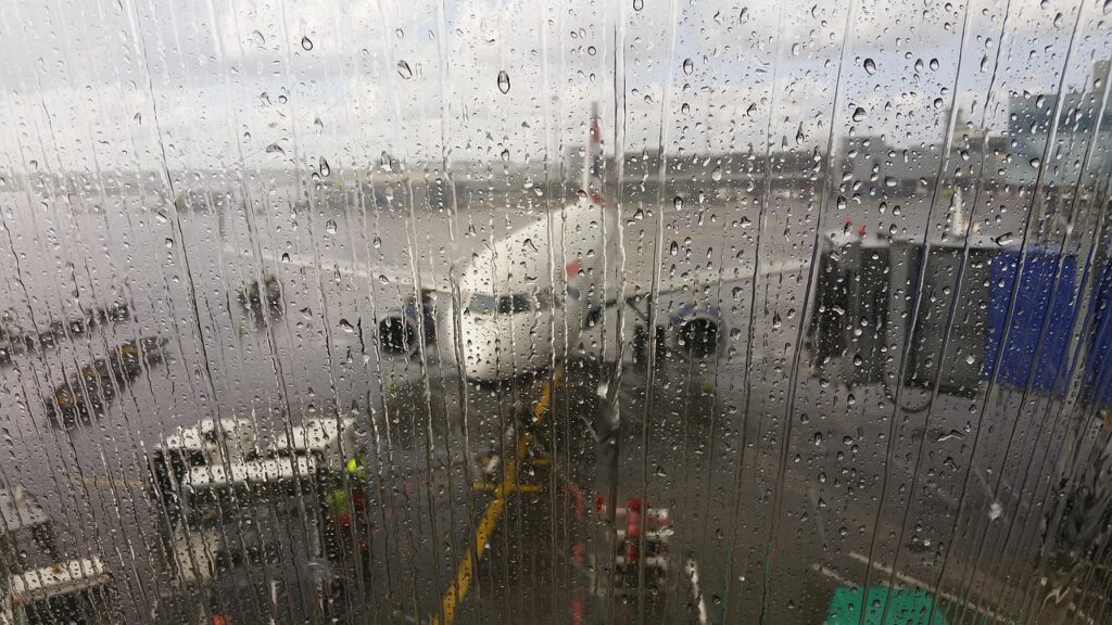 Do Planes Get Delayed Due to Rain?