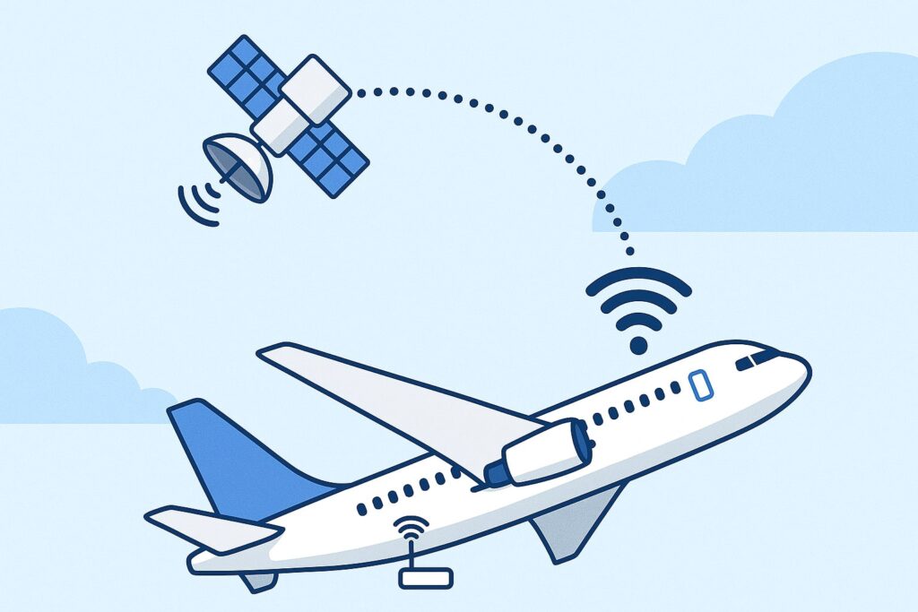 Technology Behind Texting on Planes