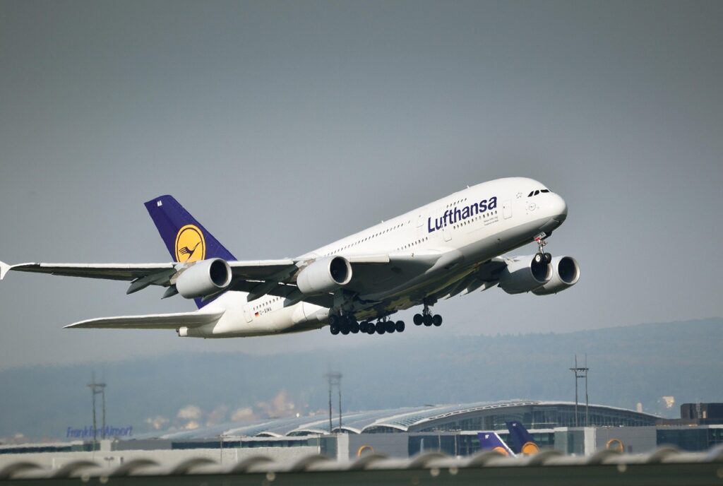 Lufthansa Experiência de Voo