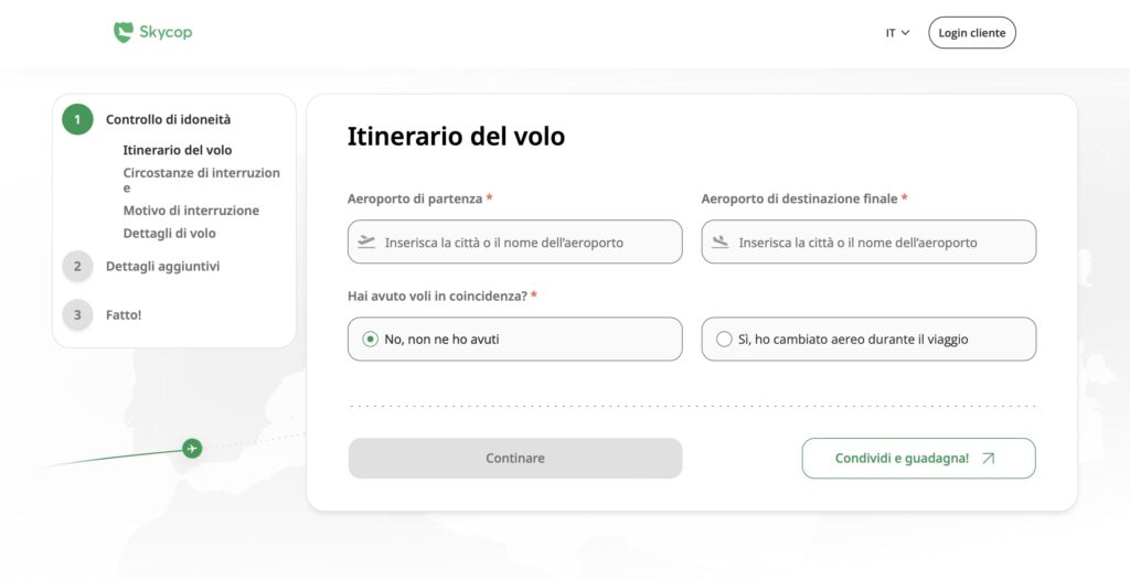 Risarcimento tramite Skycop 1