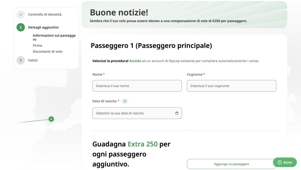 Risarcimento tramite Skycop 5